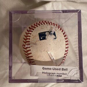 Houston Astros Game Used Ball - Against the Rangers